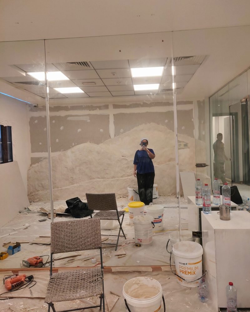 Mountain Mural, process-4
